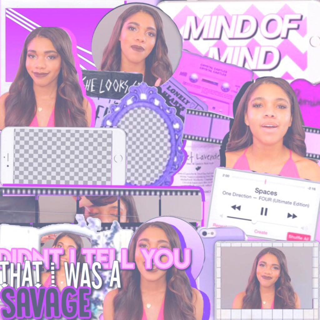 😈click if you savage😈
this song has me shook💜
comment and like if you like this edit💕💕😊