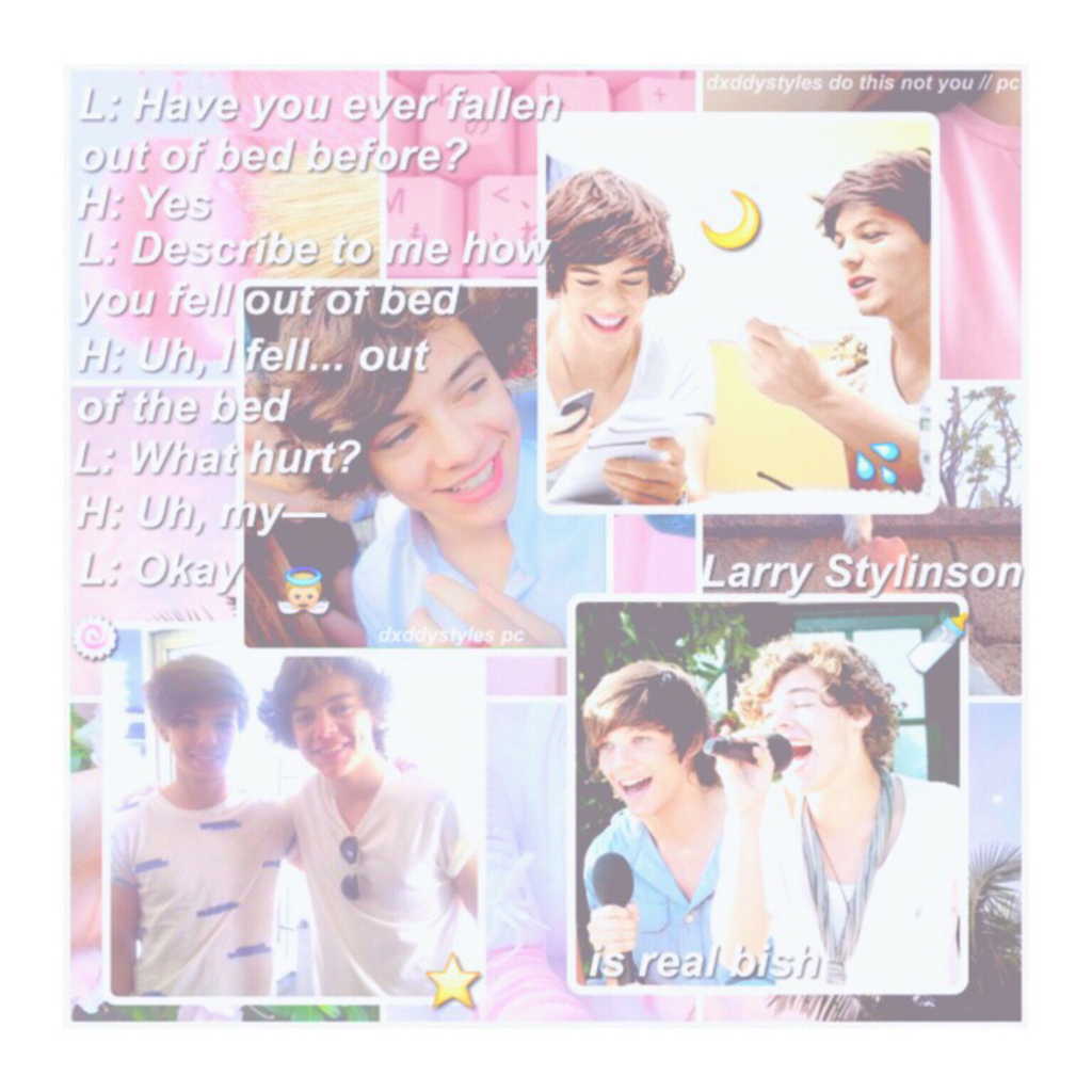 🌙👼🏼First post🍥⭐️Larry🌿🍼pastel🐰✨give credit if you use this style please🍃💦 [Larry]