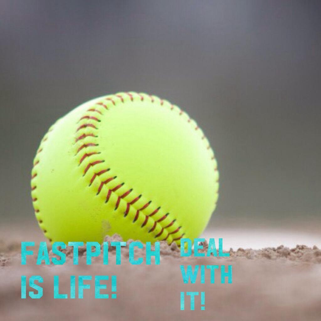 Fastpitch started!!!⚾️😉🤗