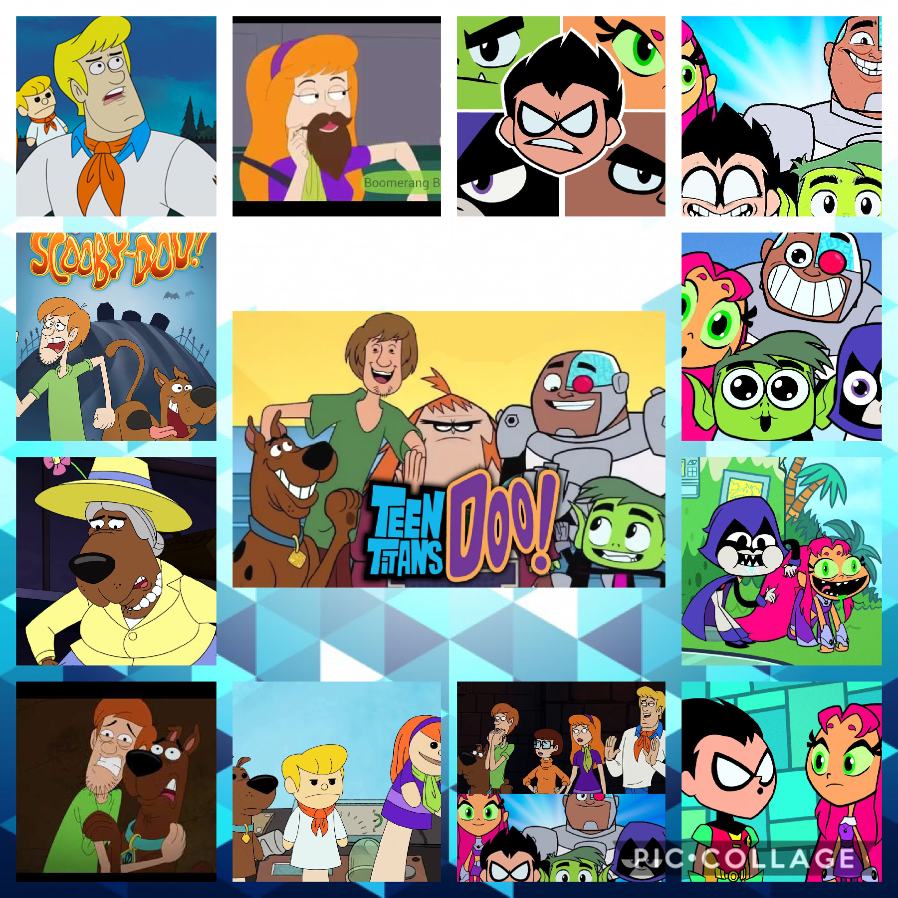 Scuby-doo and teen titans