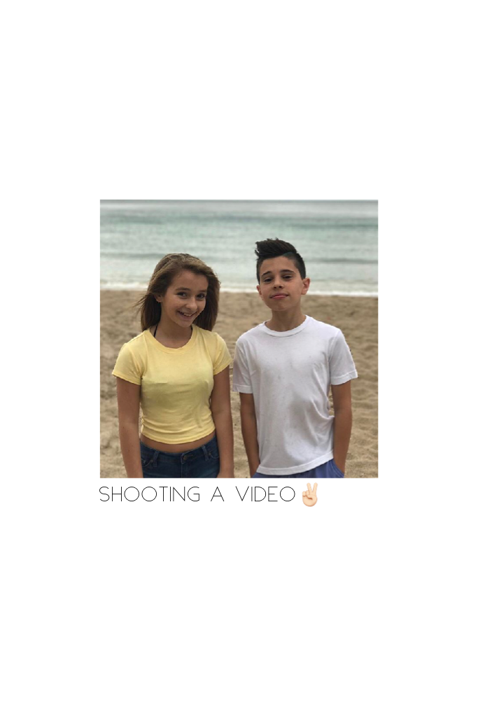 Shooting a video with him!🔥