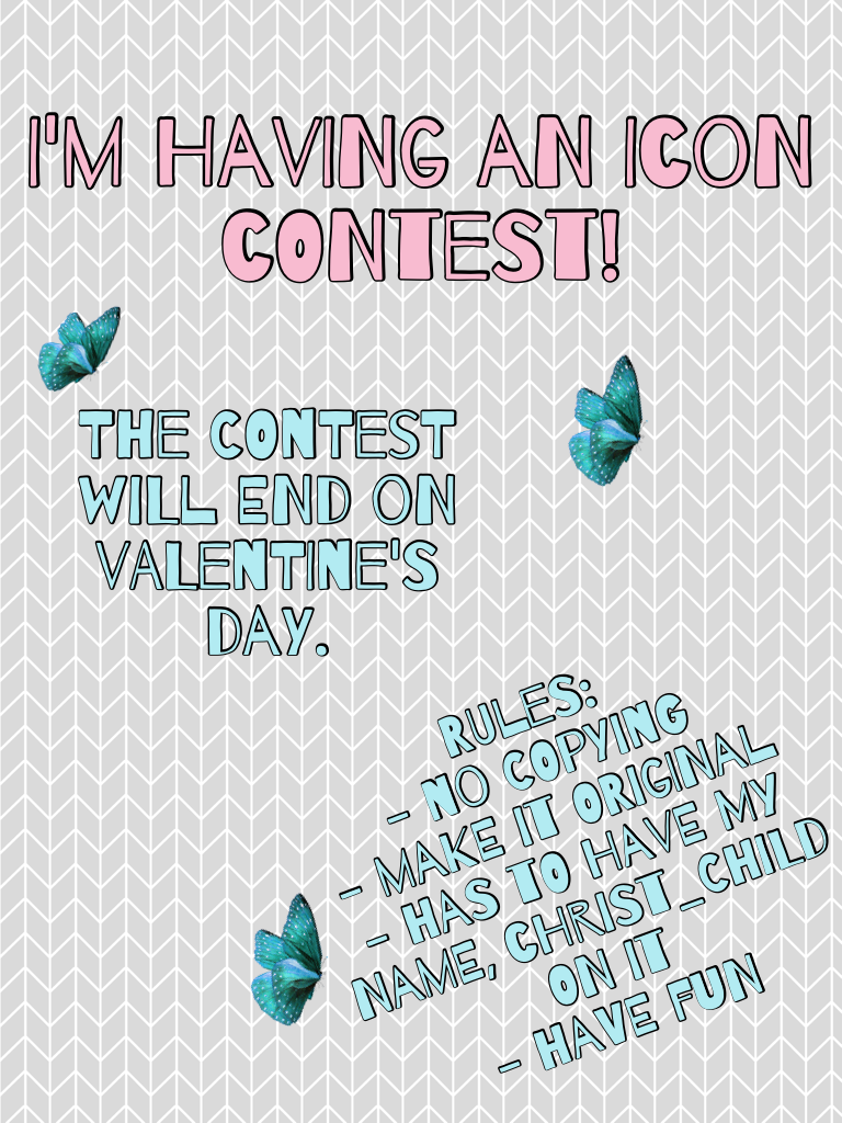 I'm having an icon contest! 