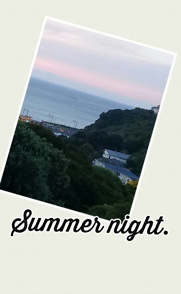 Summer night.