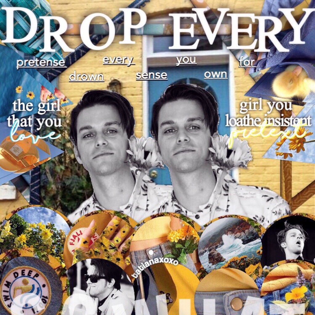 GTYL💛🌊the beautiful underrated dallon weekes everybody👏🏼💙I think I'm deciding not to do bday edits anymore or only occasionally🙃I can't decide if I hate this or not tbh🤔🌎what do think? Stay beautiful lovelies☀️🦋!!1!!1!1!im so professional now wowza