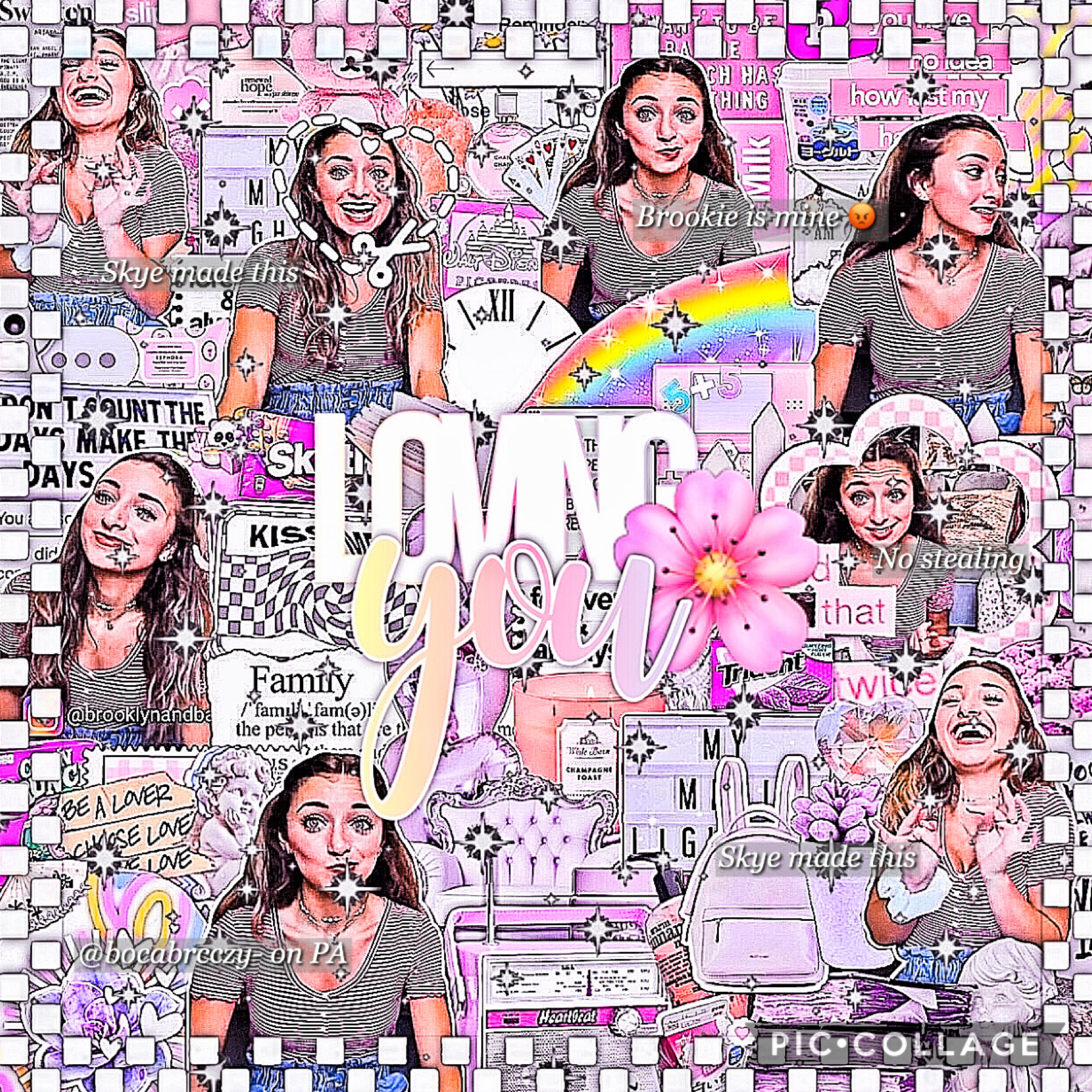 Heyy! So I haven’t posted on here in a while, so here ya go! This is an edit I did a couple weeks ago of Brooklyn McKnight on PicsArt before I had to go on break! <33 