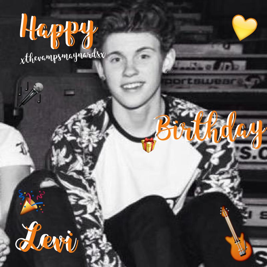 Happy Birthday Levi! 🎉💛🎉