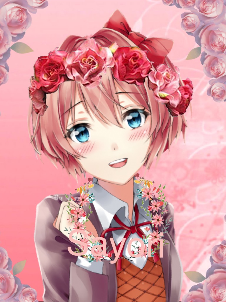 A sayori edit it took a bit for me to find a good background 