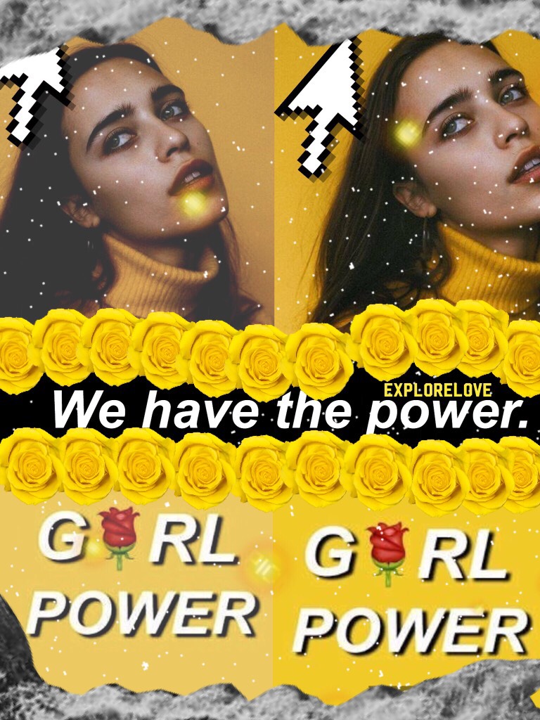 WE HAVE THE POWER.⭐️