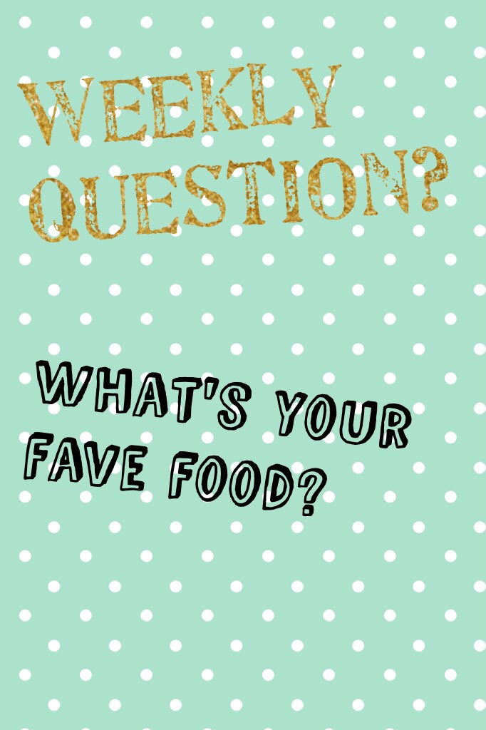 What's your favorite food?