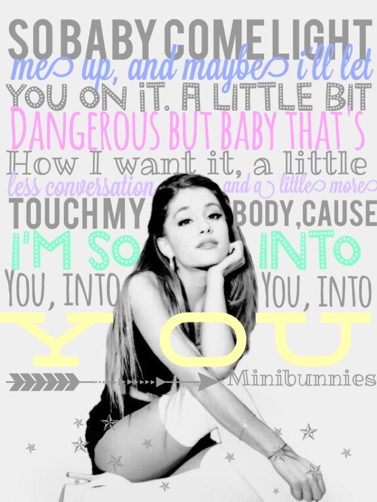 This took so long😬❣ love you Ariana💕 //Izzy //minibunnies🐰💕
If you see this comment "ily" for a spam💜
