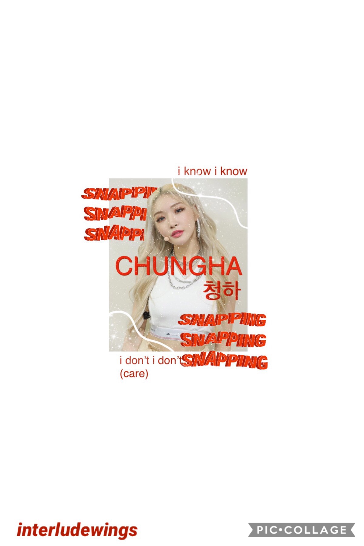 💥 open 💥
chungha 
pc has been kinda dead lately so i don’t have much motivation to edit but i’ll try my best to post!(also this is kinda ugly but sometimes it be like that 😥) 