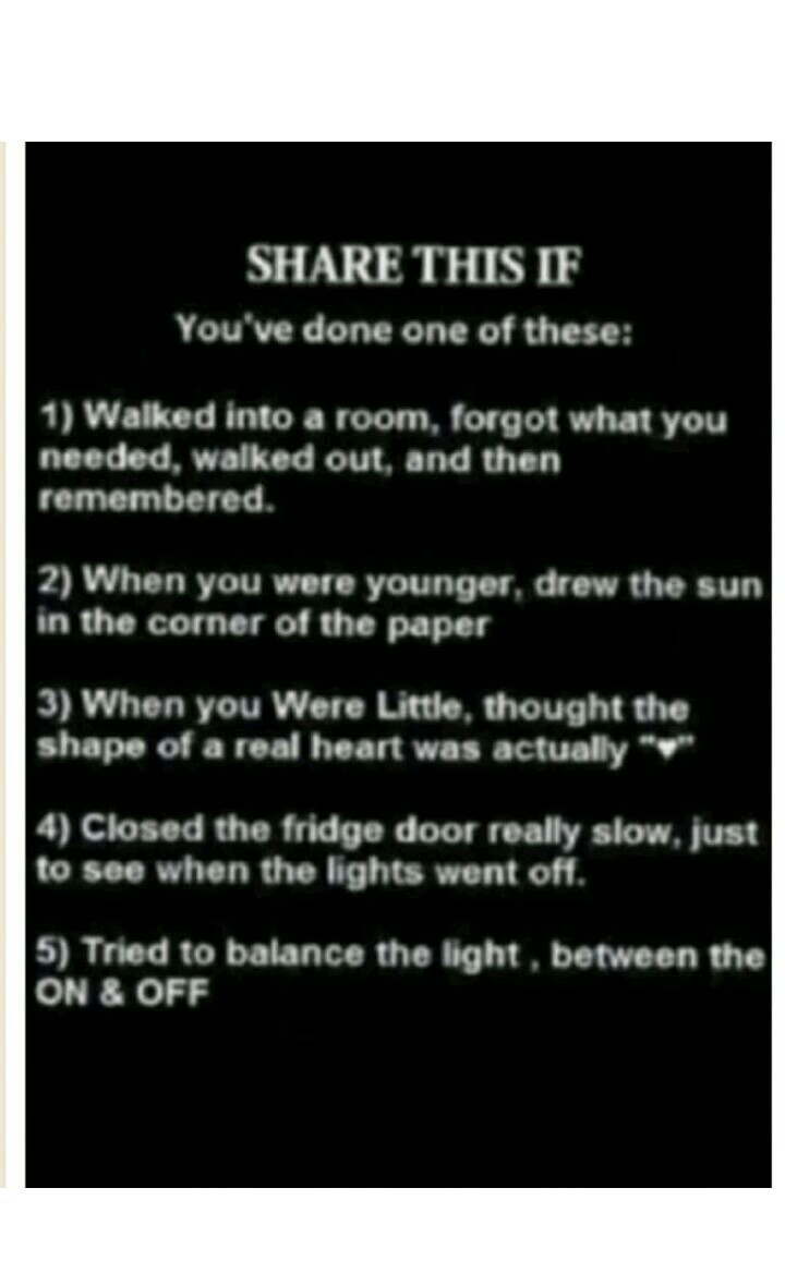 👇Tap👇
I have done ALL of these. 😂