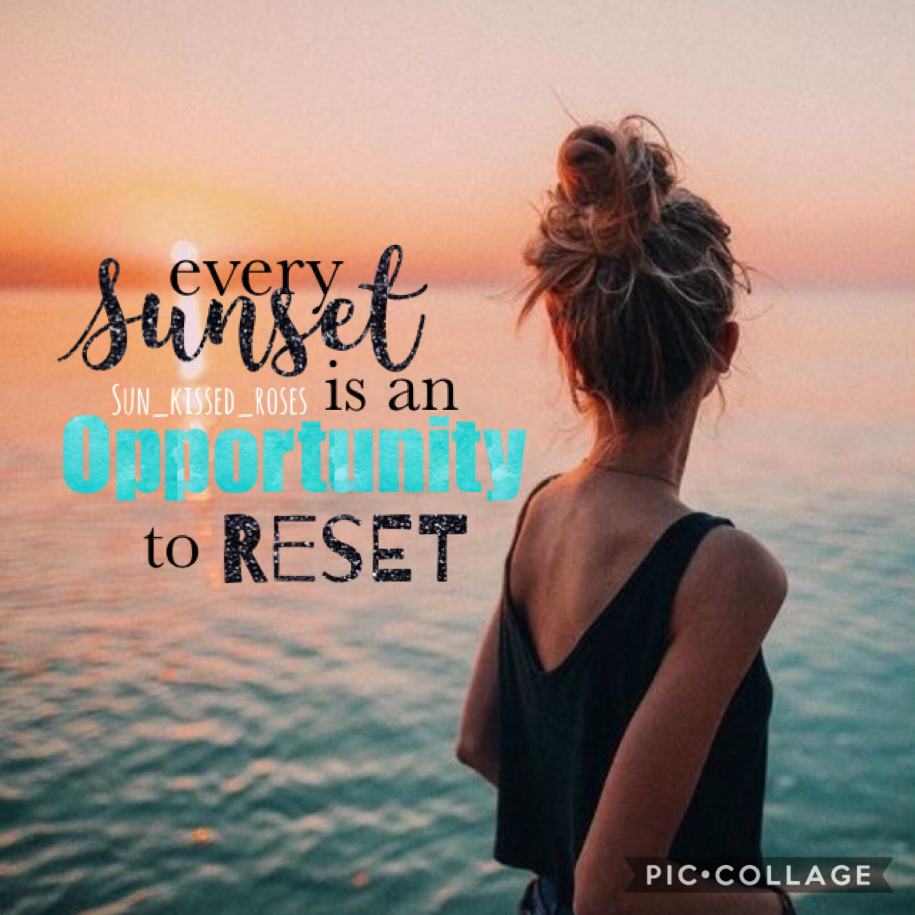 Every sunset is an opportunity to reset🌄