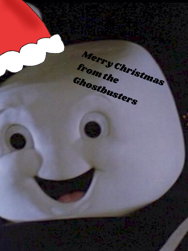 Merry Christmas from the Ghostbusters