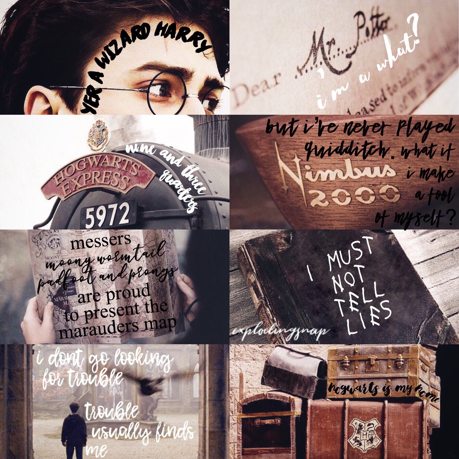 t a p 

harry potter

it’s another one of rainsturhm’s accounts! 

i make these edits and post theme on insta (@athcnv) and i thought i’d share them with you!

have a wonderful day