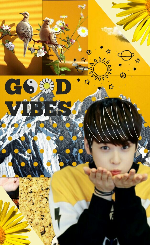 --
I can only do edits on my tablet so I am not using any other apps. I hope you like this 💛☀