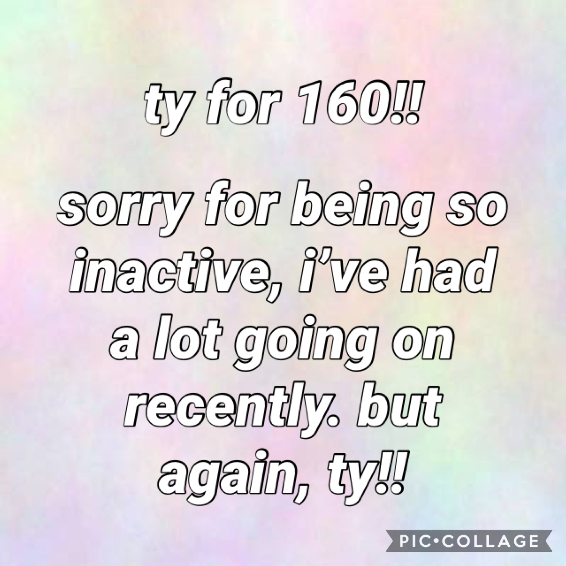 ty for 160!