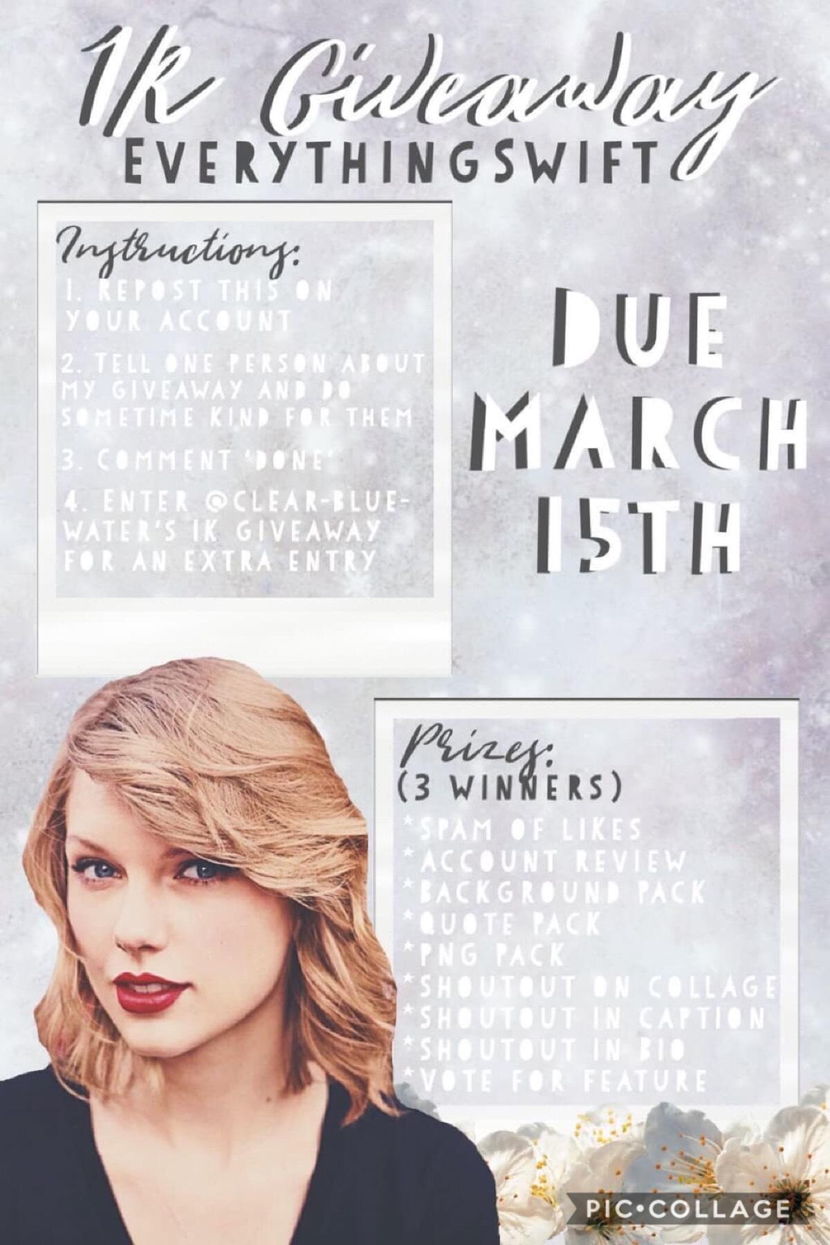 EverythingSwift’s 1K giveaway!!