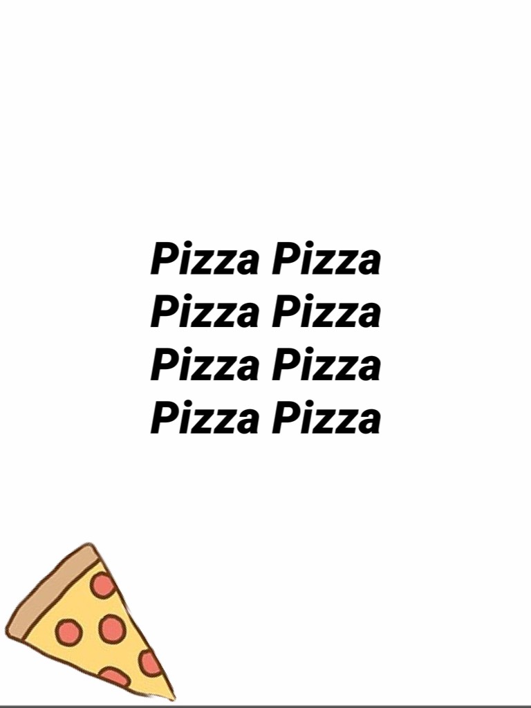I also really like pizza 