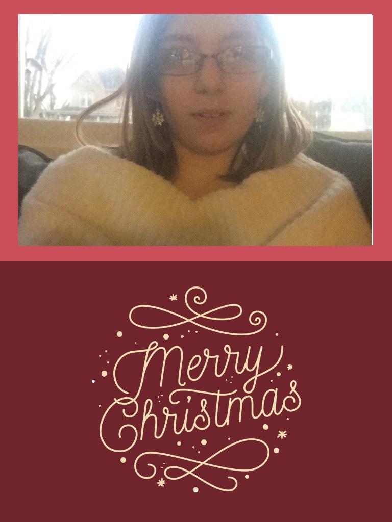 I’m going to start this thing where I post a pic of me on an Xmas “card” everyday. Here’s the first one with my new haircut and sweater