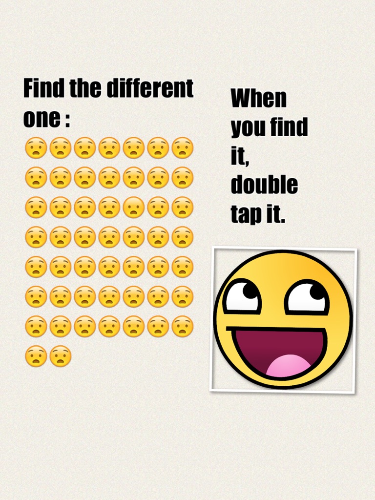 Find the different one :
😧😧😧😧😧😧😧😧😧😧😧😧😧😧😧😧😧😧😦😧😧😧😧😧😧😧😧😧😧😧😧😧😧😧😧😧😧😧😧😧😧😧😧😧😧😧😧😧😧😧😧