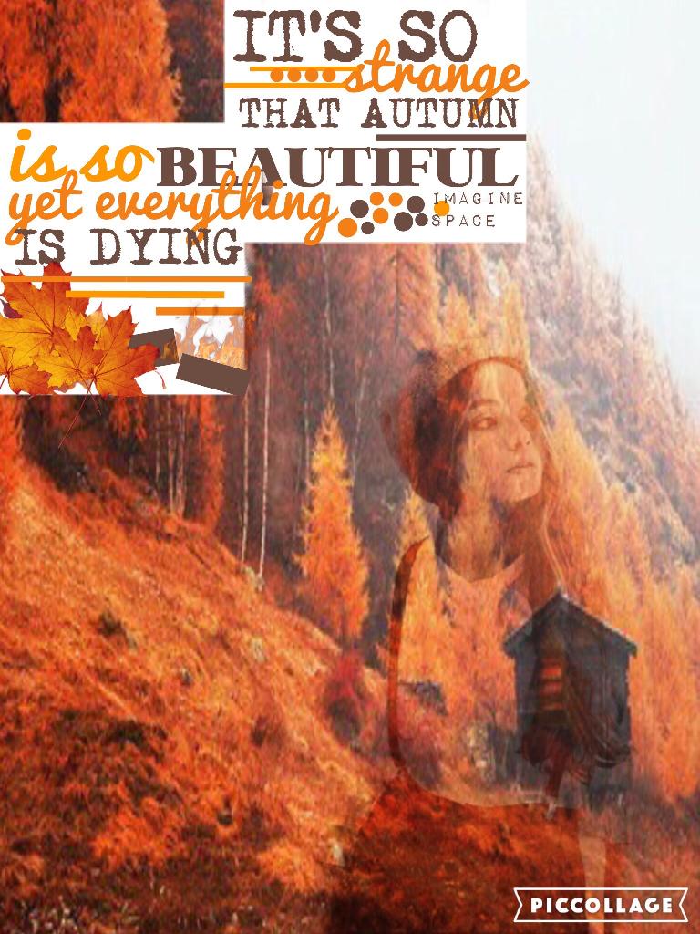 Edited the background too❤️✨ What do you think about the quote?😳🍂🌝