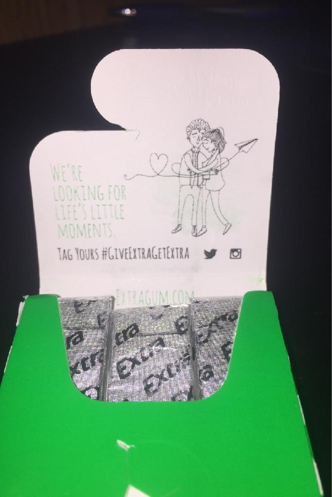 #GiveExtraGetExtra Tag if you ❤ Extra Gum