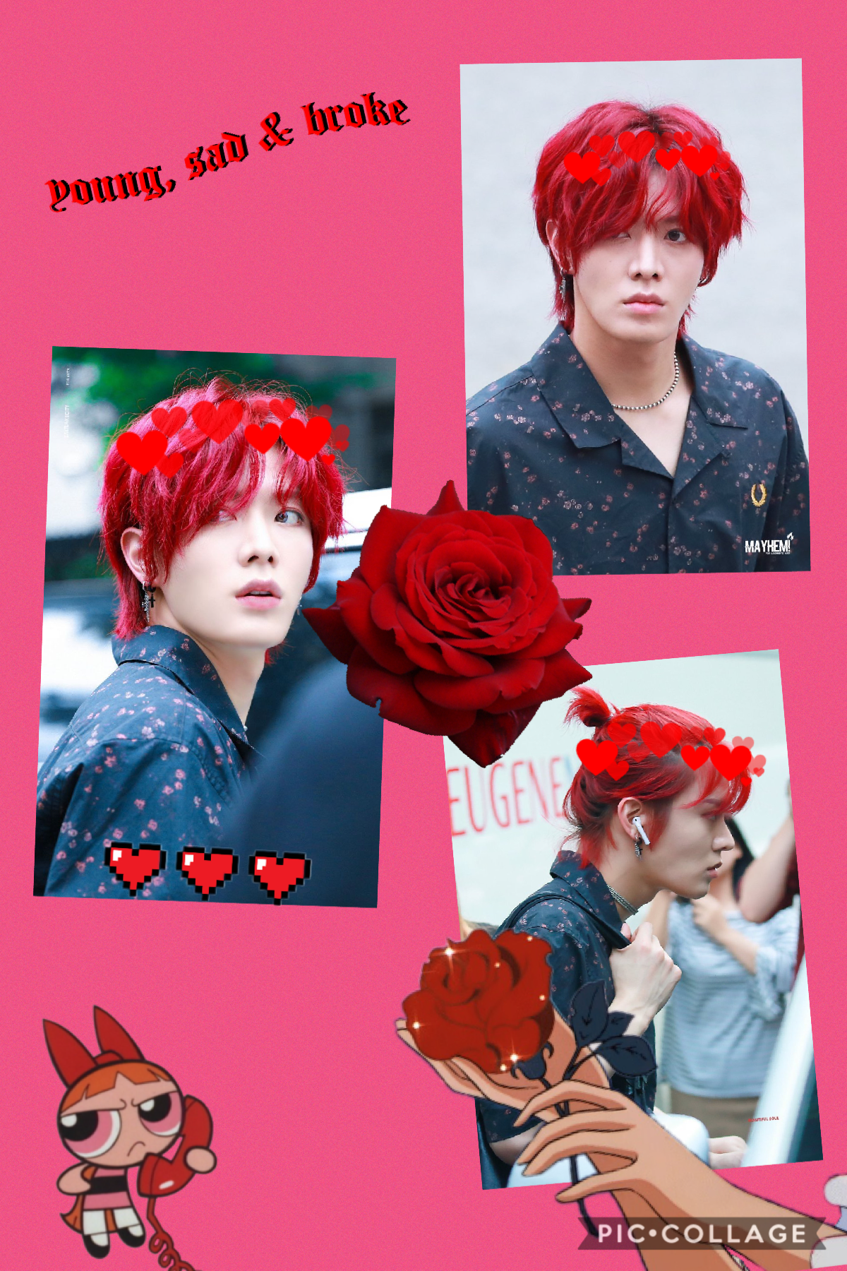 Just some appreciation for Yuta’s red and long hair ❤️❤️❤️❤️