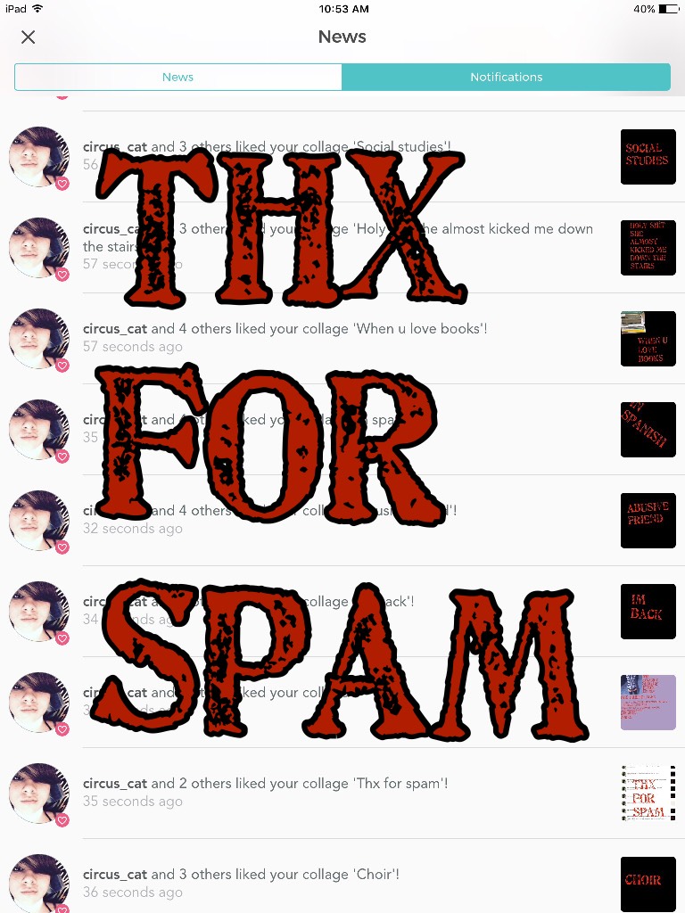 Thx for spam