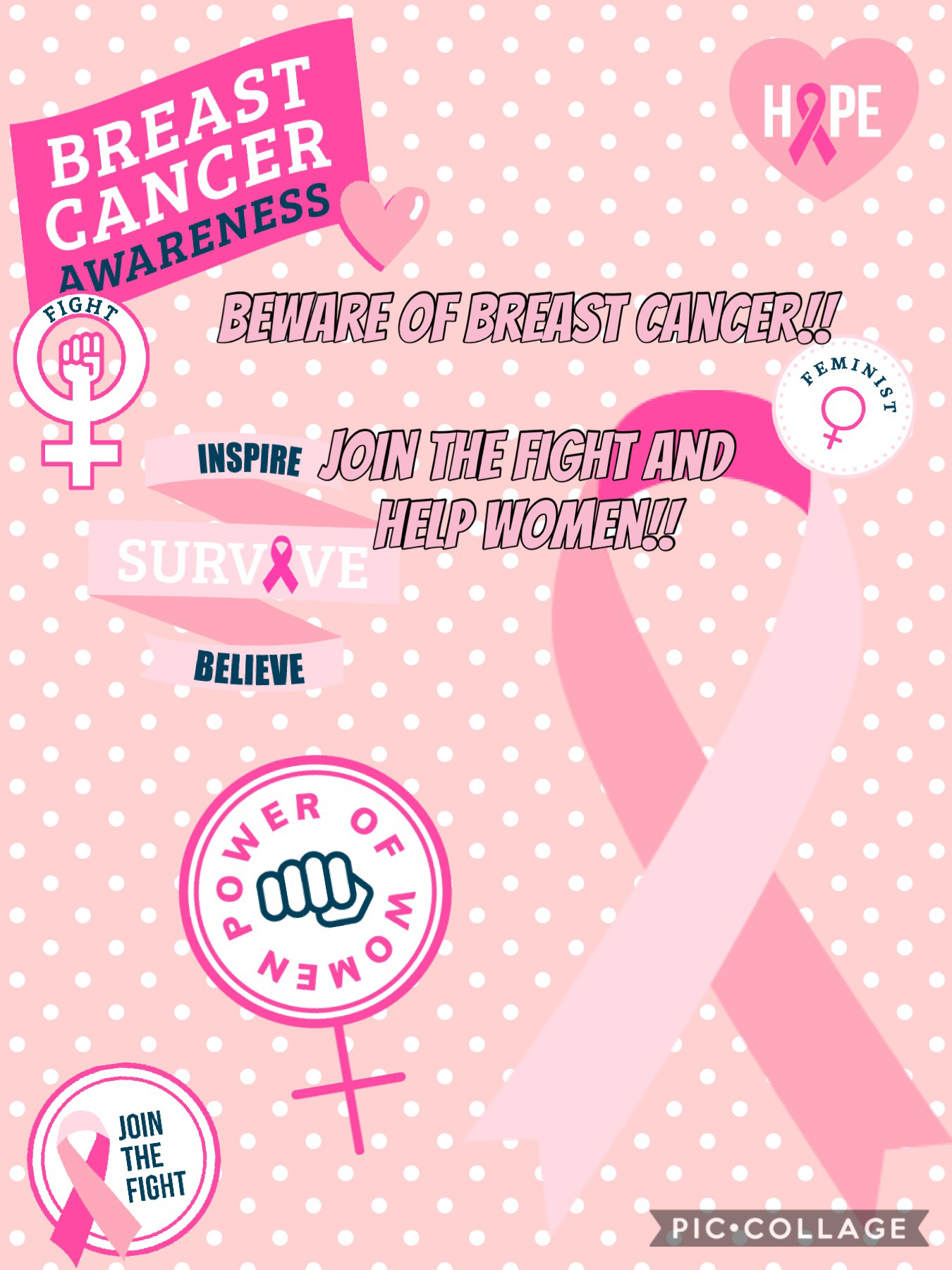 -TAP-

Beware of breast cancer!! Help the women!!