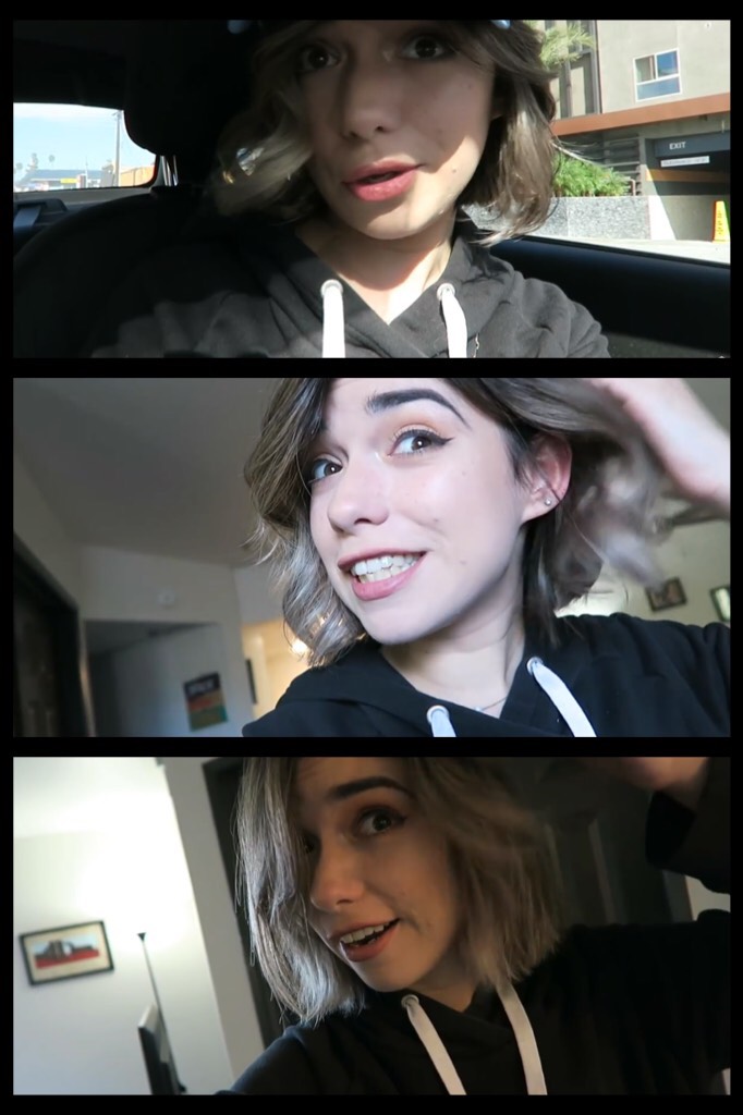 I love Shelby's new haircut! Also it looks super cute curled.