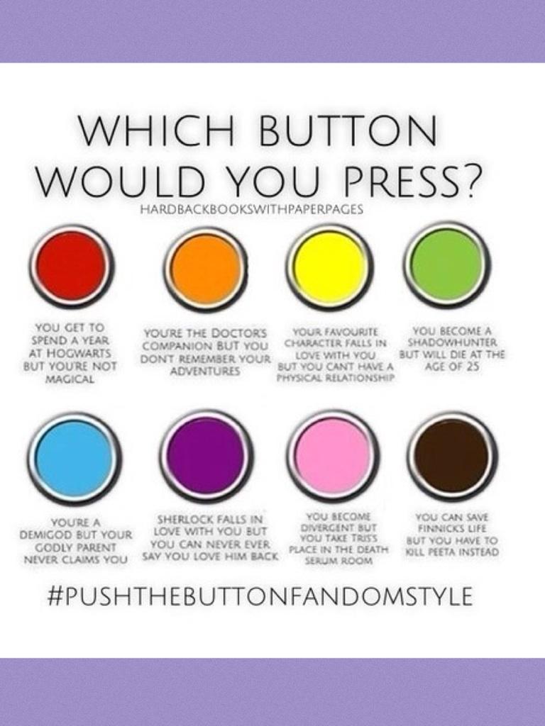 Which button would you press? 