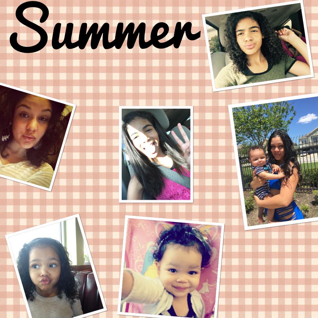 Summer I love my family so much and I'm famous from musically and I love my fans ❤️💕😘👍