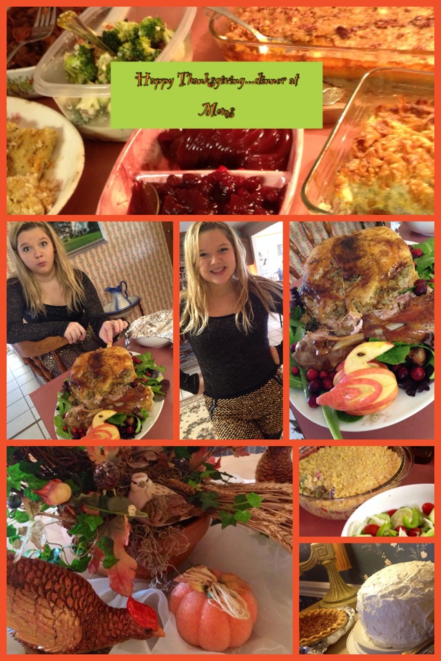Happy Thanksgiving...dinner at Moms