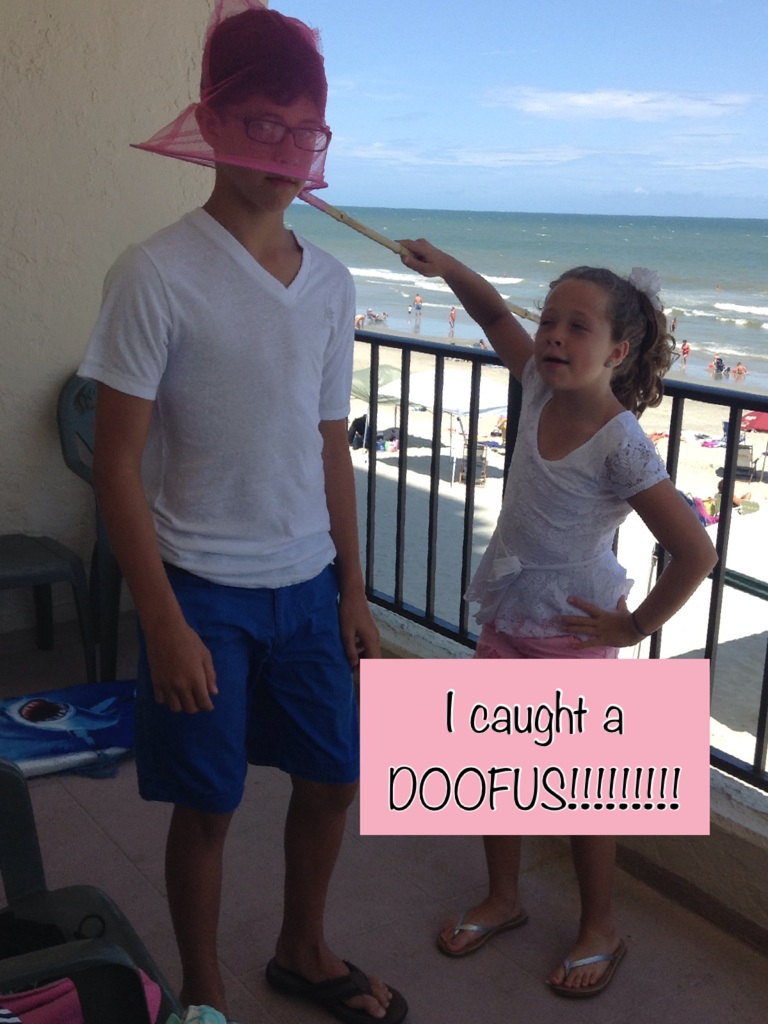 I caught a DOOFUS!!!!!!!!!