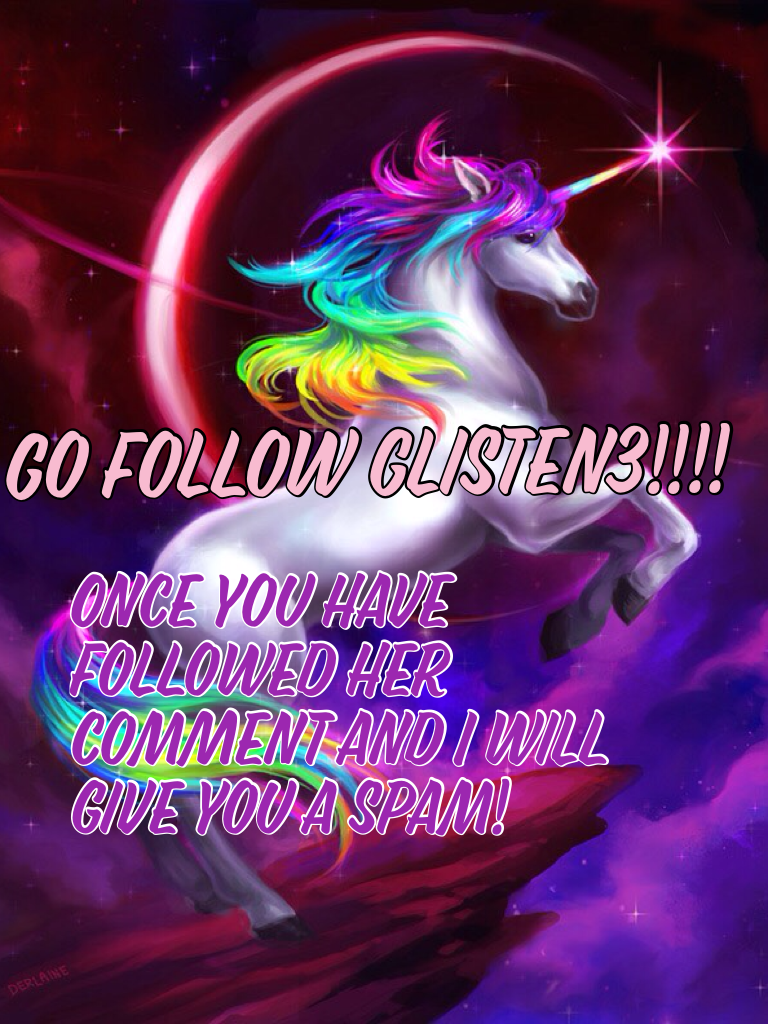 Go follow Glisten3!!!!