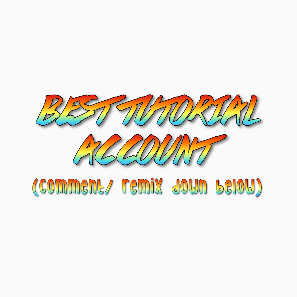 Comment/ Remix Down Below Your Nominations 