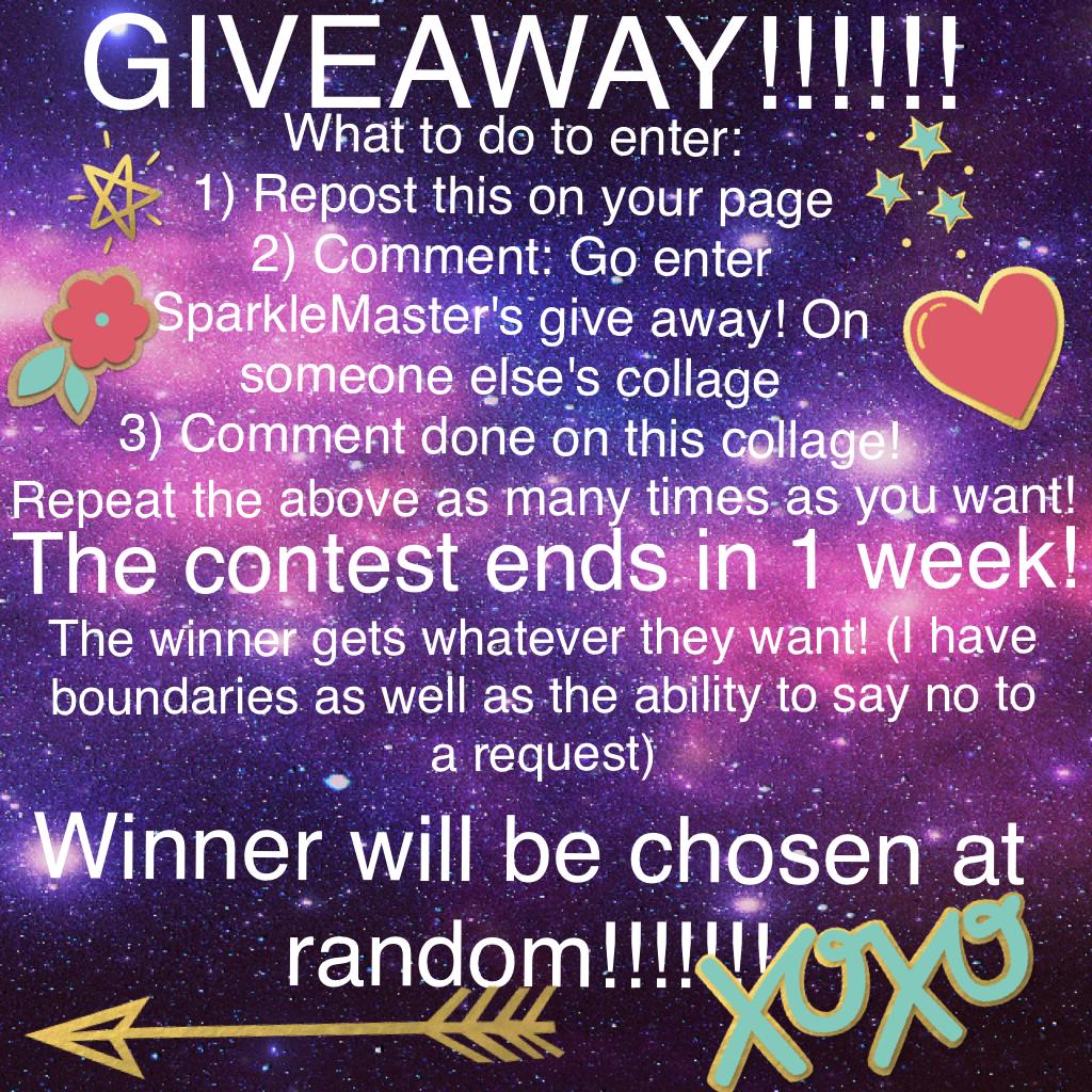 GIVEAWAY!!!!!!