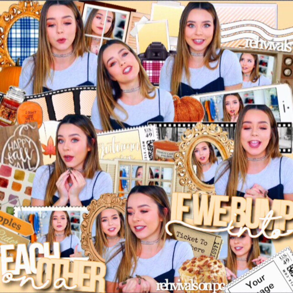 tap here bc i love you 💓

I'm finally posting again !! i'm so sorry for being inactive :(. School has started again and this year I have so many tests and so much homework 😳😁..

Maybe rate this 1-10 for me¿ I love sierra's fall look omG😍