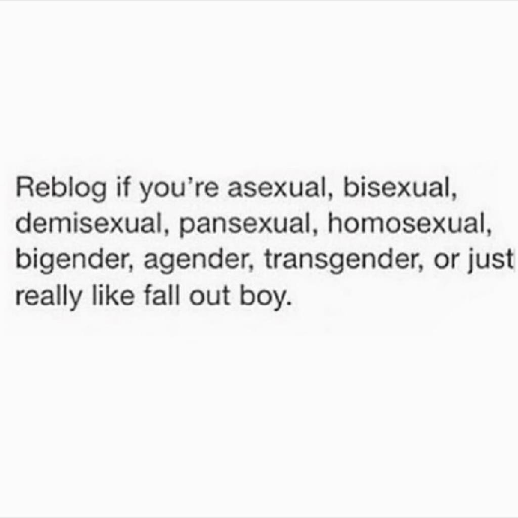 Pansexual and agender