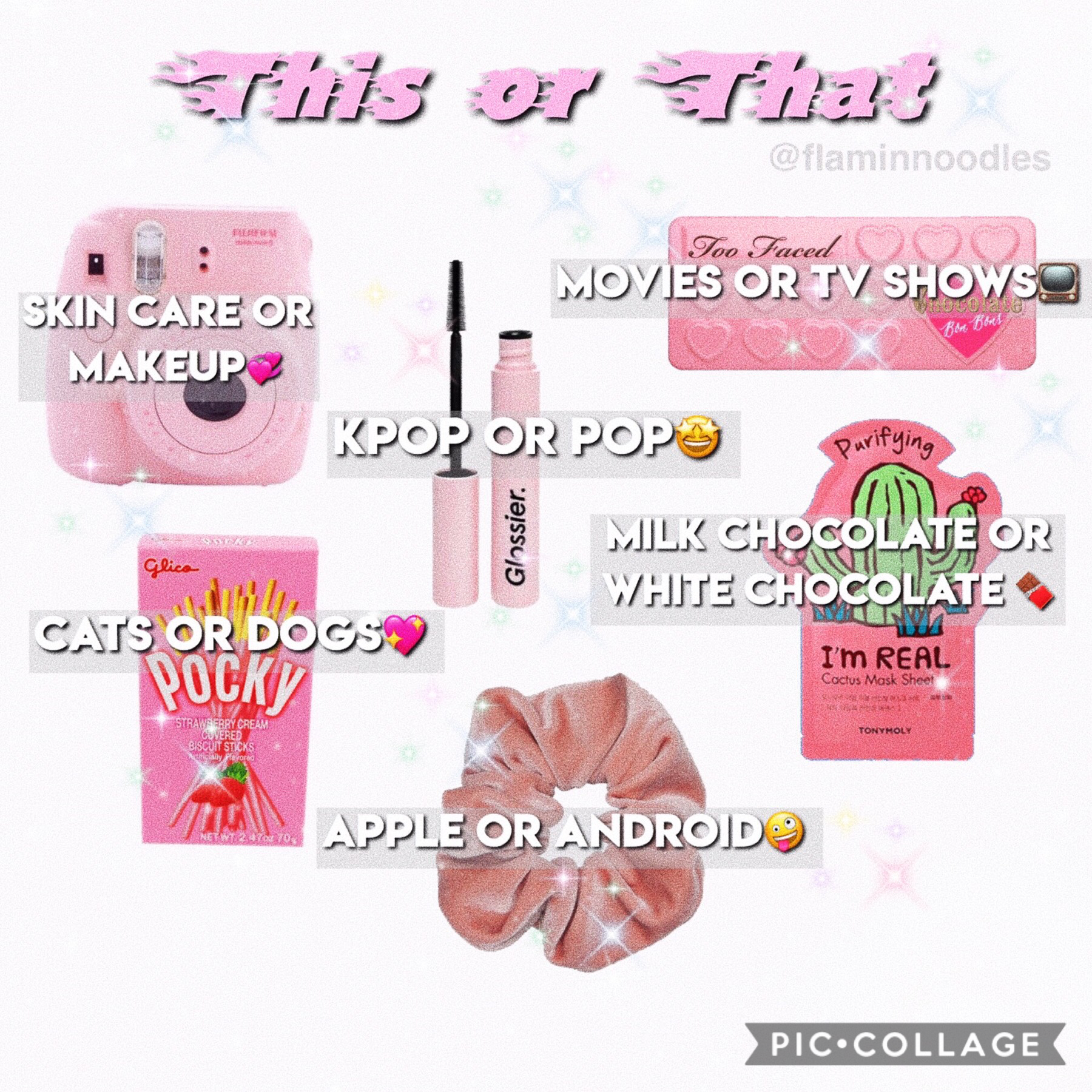 💕Tap💕
•It’s Tuesday (which will be my schedule from now on hopefully 🤞) 
💕I wanted to go for a valentines theme aka the pink bc it’s in only 2 DAYS!! 
•also if u have any ideas comment them 🙂