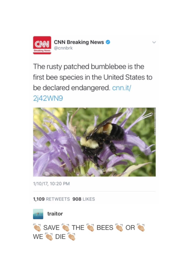 Save the bees!!