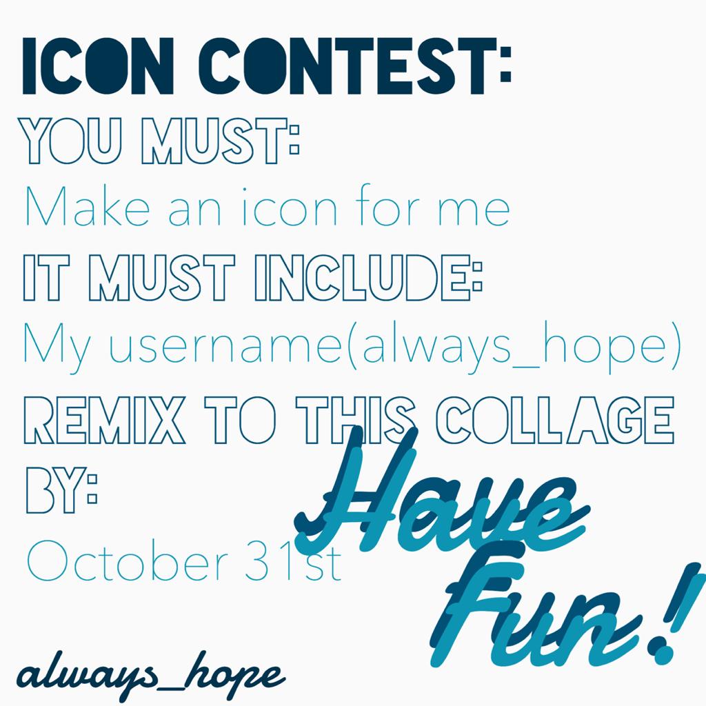 Icon Contest!