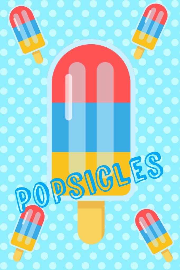 Popsicles are great in a hot summer day😋Like and enjoy this pic!!!!!!