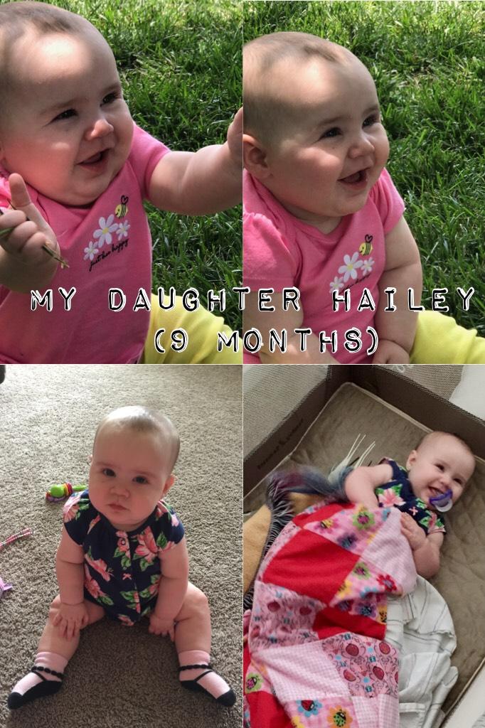 Pls tap! 
Im sooo sorry for being inactive lately. Being a mother is hard as heck! Anyways, this is Hailey!!! My baby!!! Comment if you missed me :) I missed all of you! Caitlin, respond to this ASAP!
