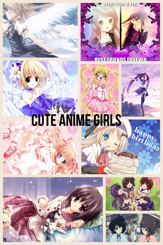 Cute anime girls
