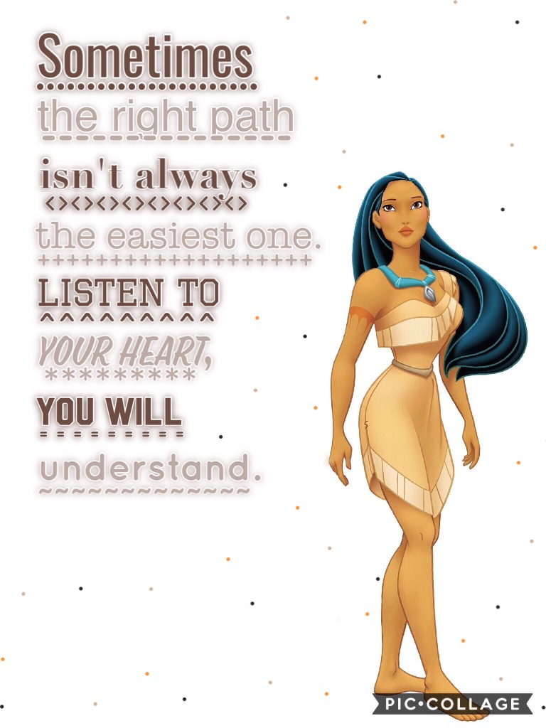 Pocahontas edit!! Hope you like, rate out of ten! 