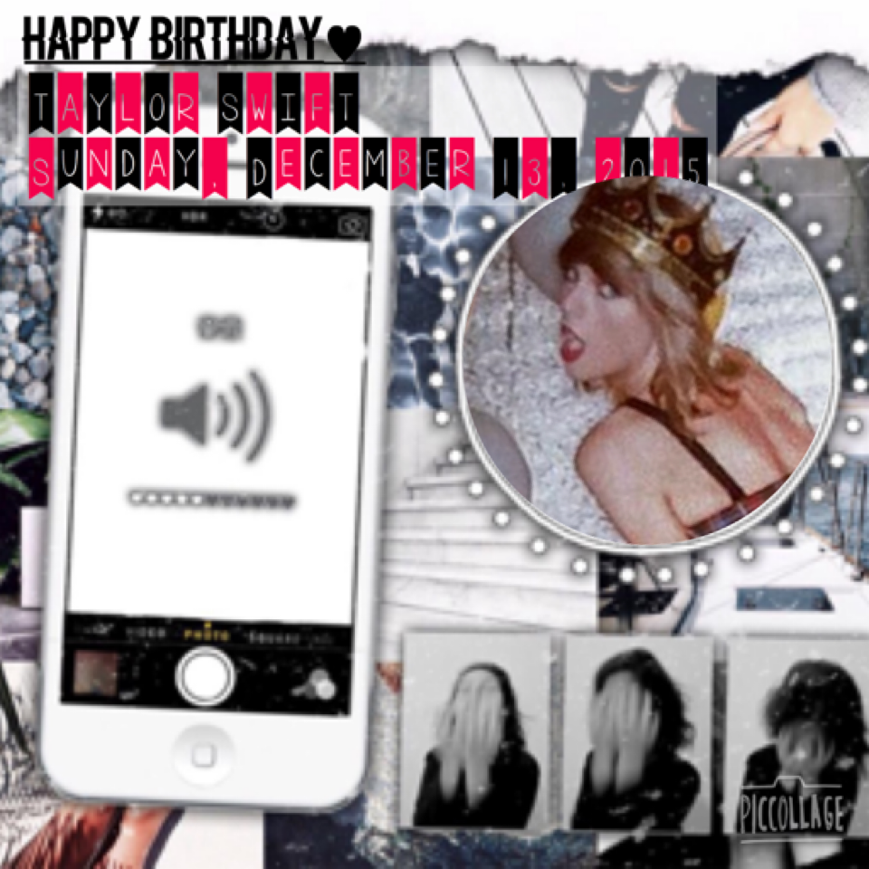           💋 TAP 💋
I k the edit isnt so nice lol sorry!!! OMG HAPPY B DAY TO MY QUEEN TAYLOR I JUST HOPE SHE HAD THE BEST DAY  ILYSM TAYLOR!! IM FREAKING OUT BEFORE I EXPLODE BYE!
