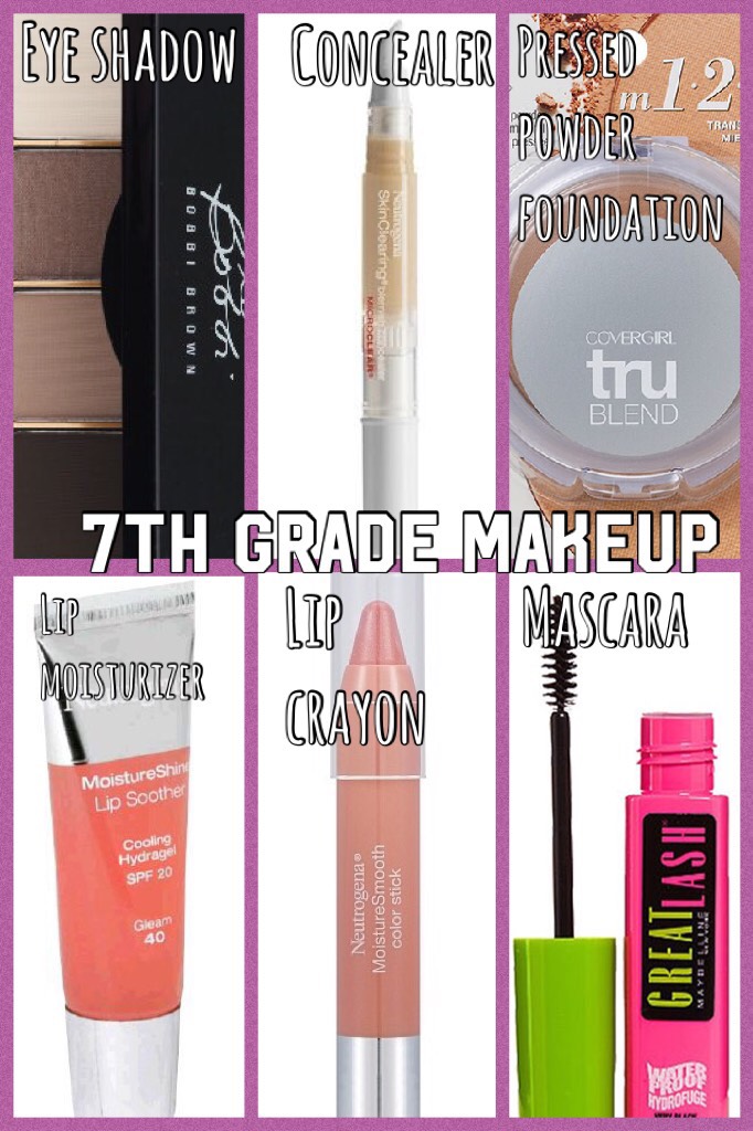 7th grade makeup 
#backtoschool
