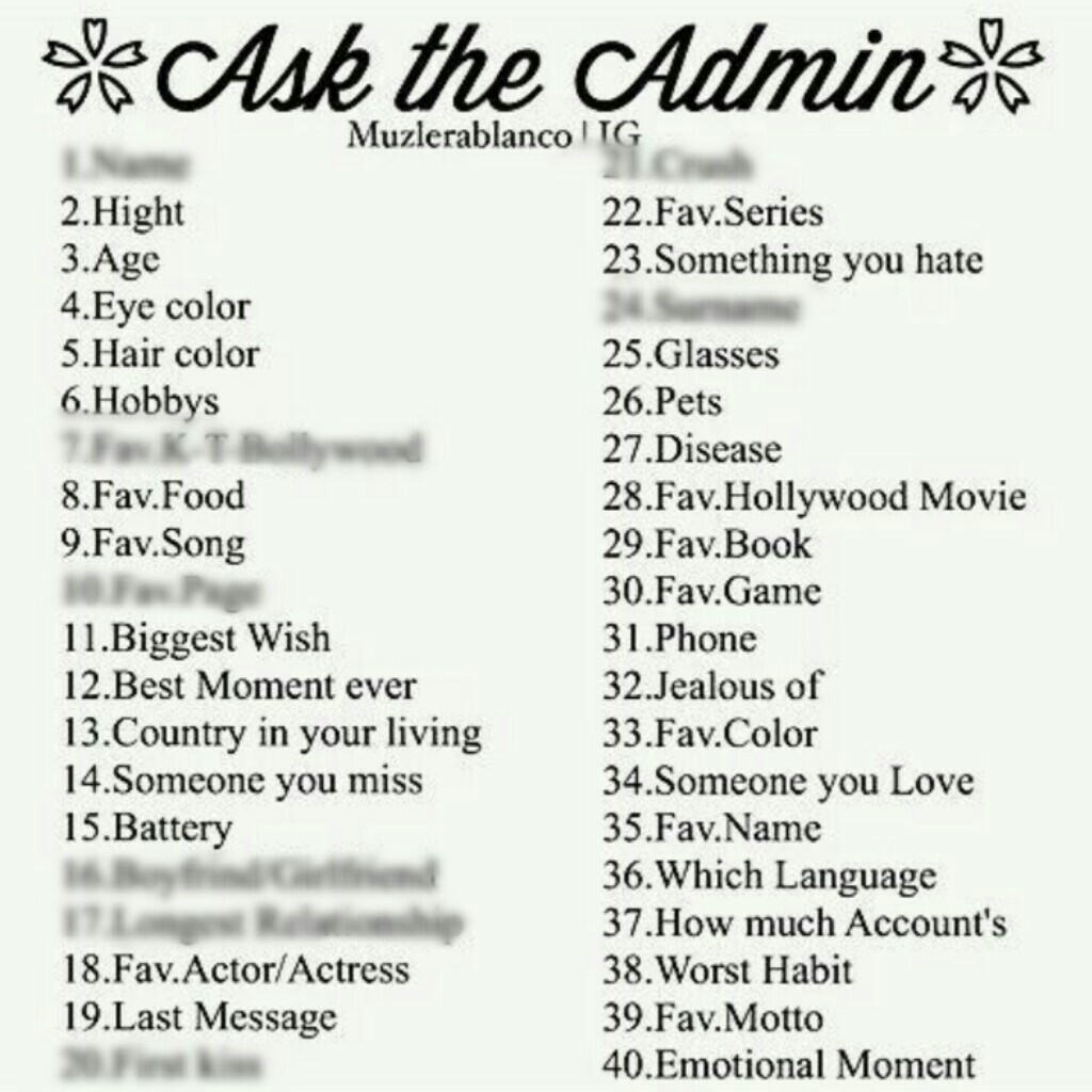 I'm bored so ask me anything that isn't blured out 😜 (The things I blured are either too personal or I just don't have an answer for them 😂)